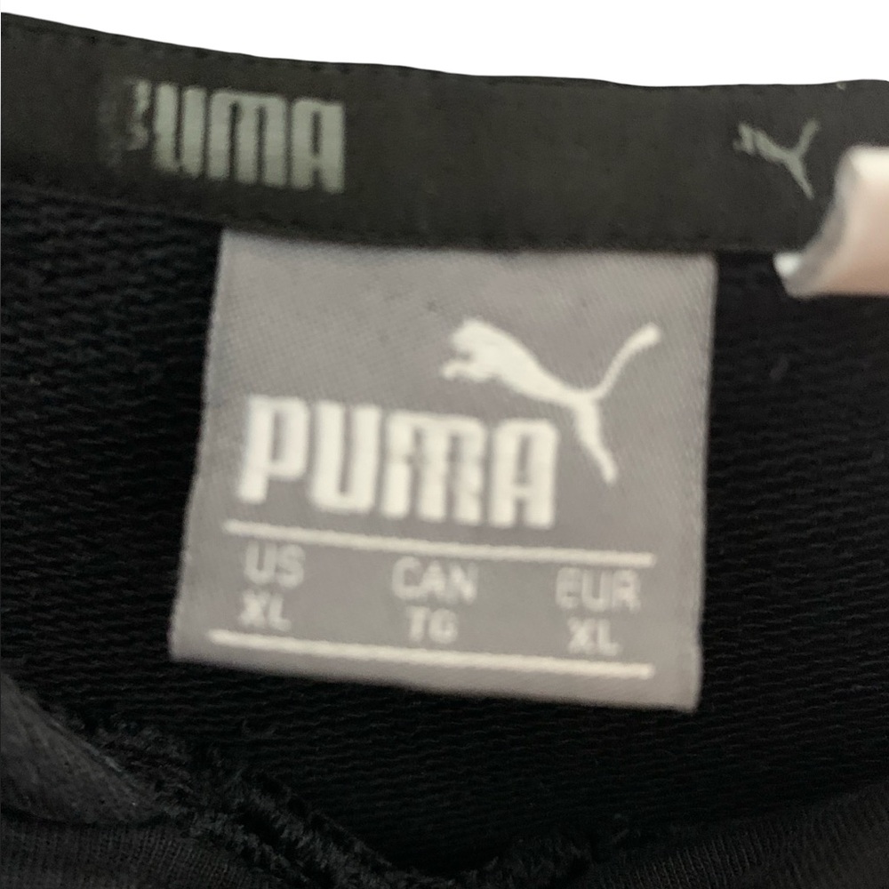 PUMA Big Logo Men's Black Hoodie - Picture 9 of 9